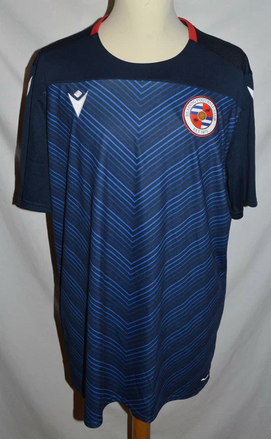 Trikot vom FC Reading, von Macron, Saison 2018/2019,  Größe XXXL,  Blau