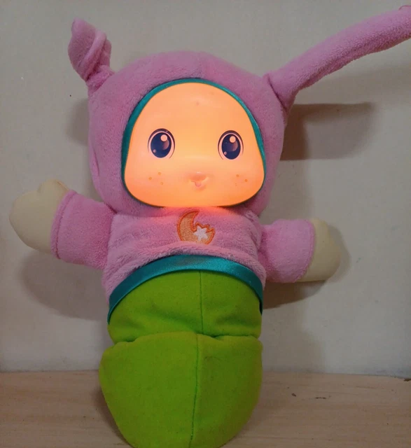 Playskool Lullaby Gloworm Pink Lullaby Soothing Melodies