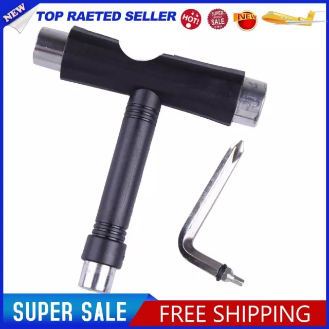 Multifunctional Skateboard T-Shaped Wrench Longboard Adjusting Repair Equipment