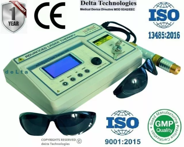 Computerised Laser Low Level Laser/Cold Laser therapy physiotherapy LCD unit@65%