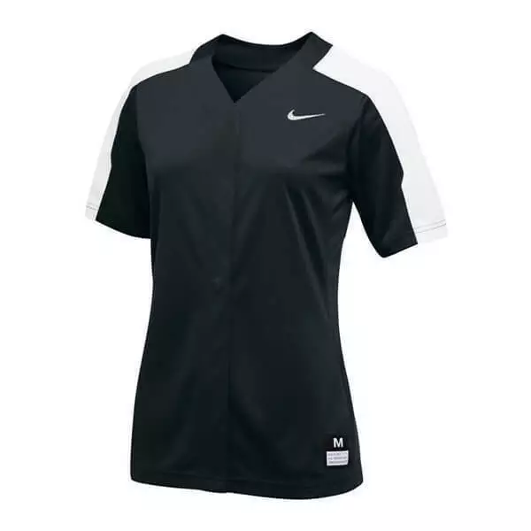 Nike Softball Vapor Select 1 Button Jersey NWT Women Medium Red White  AV6715-658