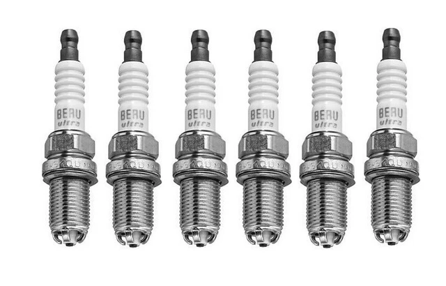 Bosch Spark Plugs (6-Pack) For Porsche Boxster 987, Cayman, 911 997 – 2.7, 3.2S, 3.6, 3.8 (FGR5KQE0)