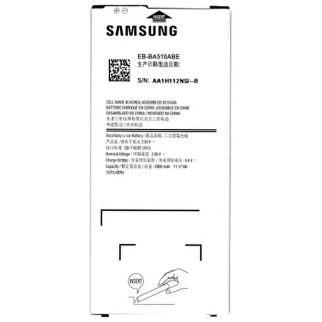 Samsung Batteria originale EB-BA510ABE per GALAXY A5 (2016) A510F A510 Nuova