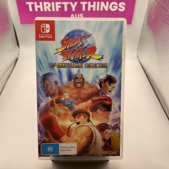 Nintendo Switch Street Fighter 30Th Anniversary International Game Japan  F/S