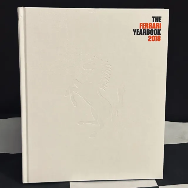 2018 Ferrari Yearbook Annual Book Brochure Hardback Sf71H F1 Monza Sp1 Sp2 812