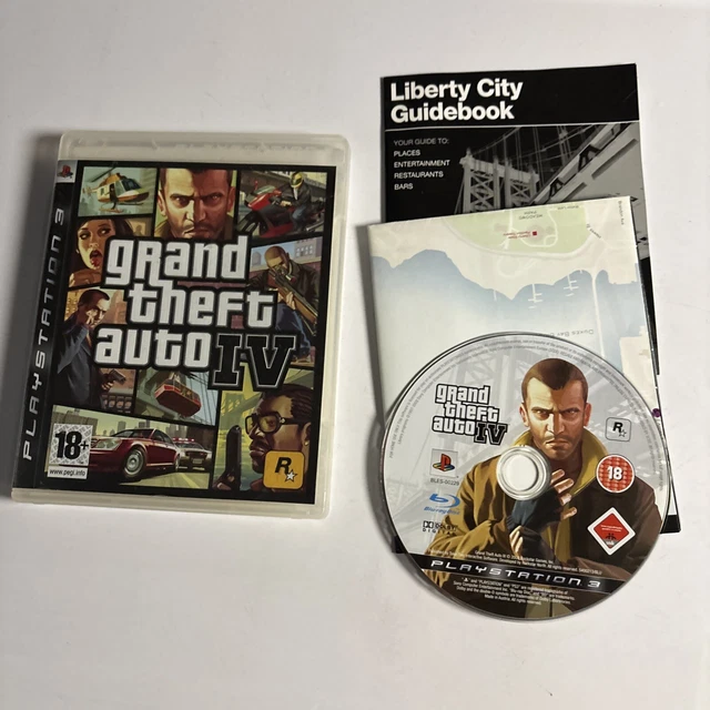 GTA IV 4 Grand Theft Auto IV Japonês CERO Z PS3 Original - Mídia Física (Usado