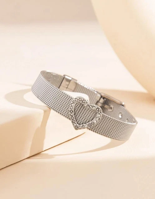 Bracelet Jonc Argent Et Zirconium - LE MANEGE à BIJOUX - Neuf Avec étiquettes