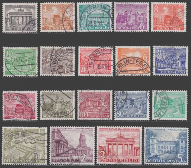 Berlin 42/60 O Berlin Structures (I) Complete Stamped