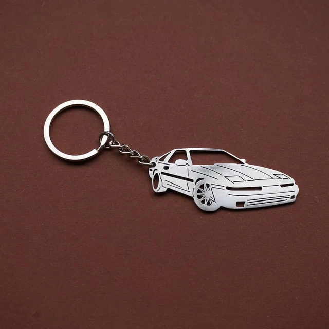 Toyota Supra Keychains Metal Key Ring Stainles Accessory Gift Car tuning