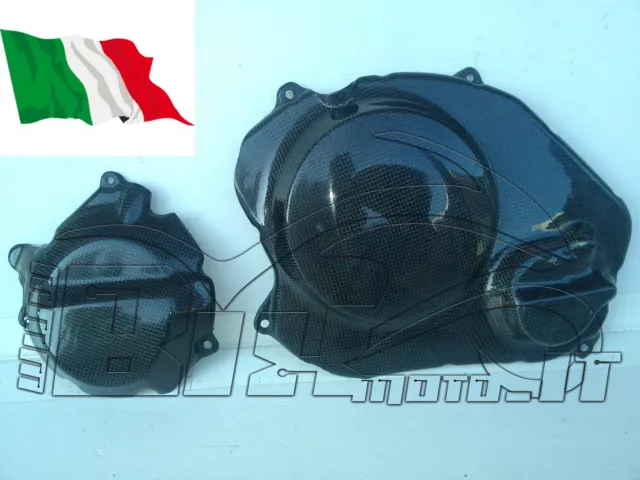 Kit Paracarter Copri Carter Motore Carbonio Honda Cbr 1000Rr 2004 2005 2006 2007