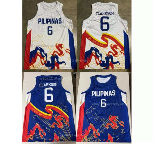 AllStarHigh Jordan Clarkson Pilipinas Basketball Jersey - Asia Cup | Throwback Custom Retro Sports Fan Apparel Jersey