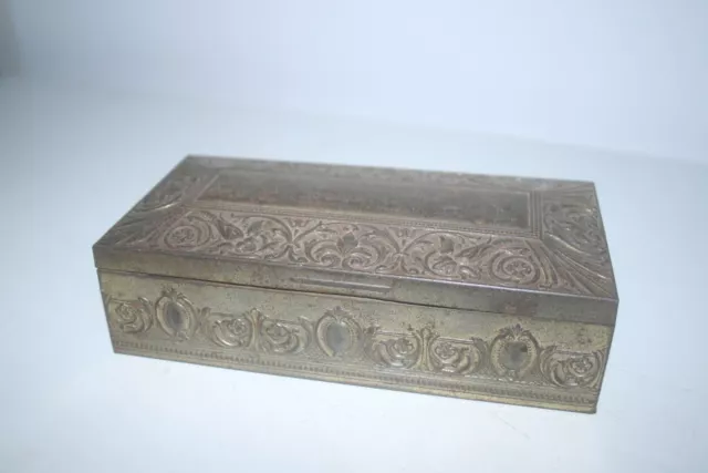 Ardath Cork Tipped Cigarette Ornate Embossed Empty Tin Collectable