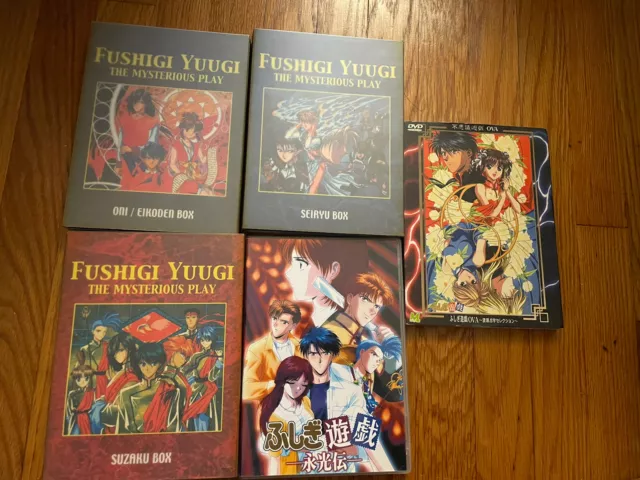 Fushigi Yuugi The Mysterious Play-ANIME DVD-ENGLISH & JAPANESE WITH ENG SUBS lot