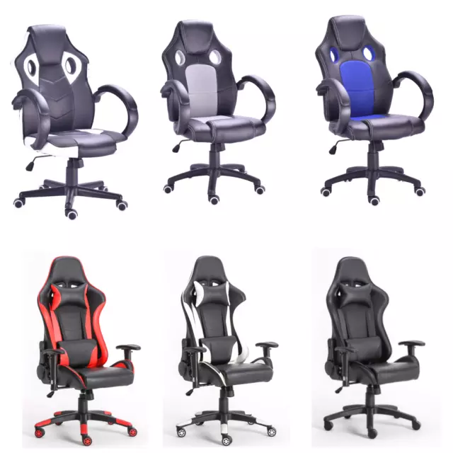 Requena Gaming Racing Sport Desk Office Chair Adjustable Computer Chair