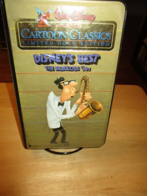 Walt Disney Cartoon Classics DISNEY'S BEST '50s Limited Gold Edition Used VHS