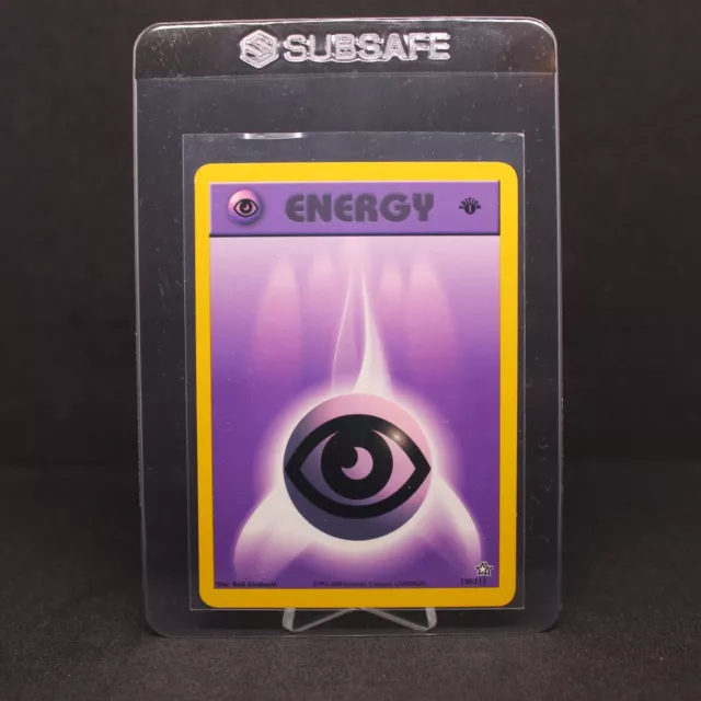 🌟 1st Edition Psychic Energy | Neo Genesis 110/111 | Moderately Played VG 🌟