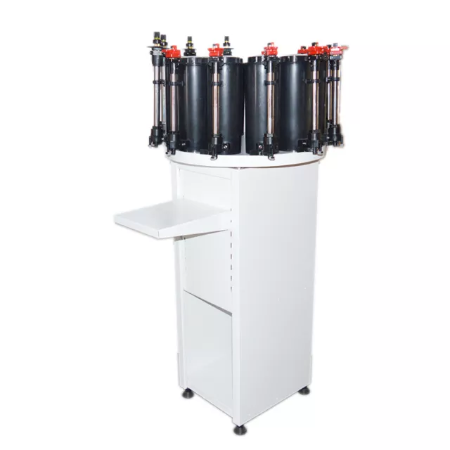 110V 12 Stations Commercial Color Paint Colorant Dispenser w/Precision Ruler 110V 12 Stations Commercial Color Paint Colorant Dispenser w/Precision Ruler