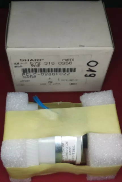 SHARP copier part PCLC-0286FCZZ clutch. 572 316 0356