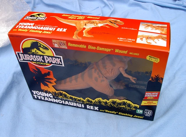 ORIGINAL JURASSIC PARK 1993 Kenner Young Tyrannosaurus Rex T-Rex Junior ...