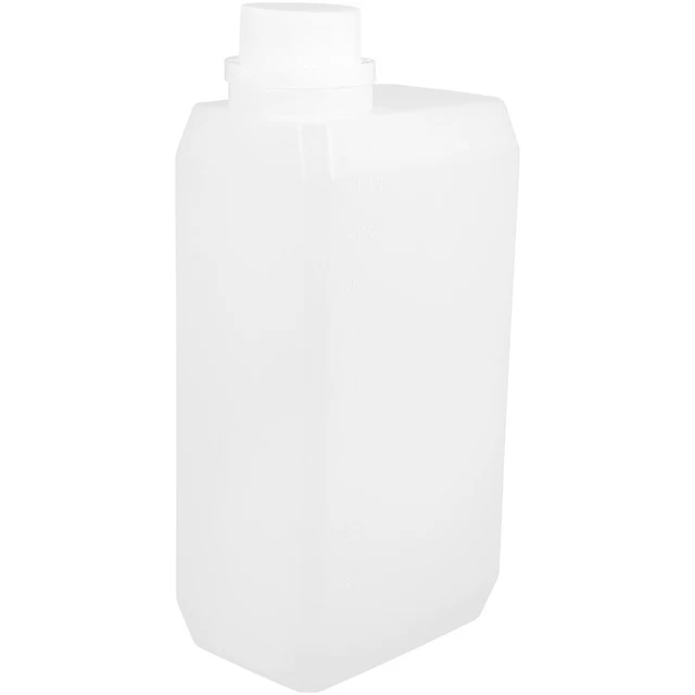 Bouteille à Jus Réutilisable 2 Litres Avec Graduation - Plastique, Couvercle Anti-Fuite, Transparente - 2