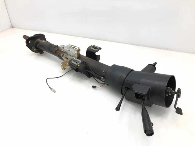 86-88 Chevrolet C4 Corvette Floor Shift Steering Column Assy w/Key Black-122
