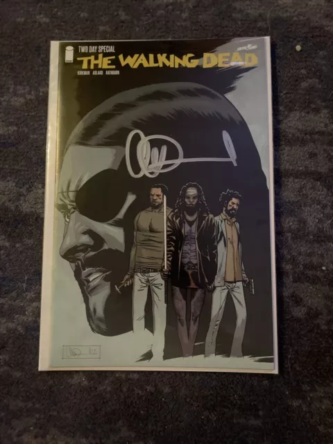 WALKING DEAD TWO DAY SPECIAL Image Comics 2018 Signed By Charlie Adlard