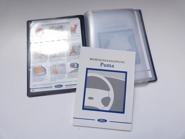 Manuale del proprietario Ford Puma CG3302 Manuale del proprietario