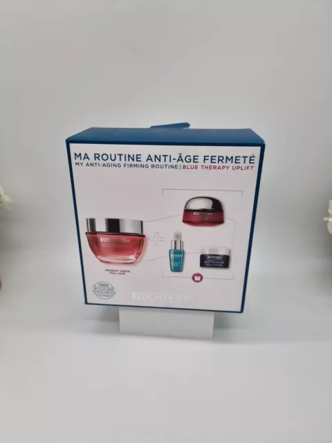 Biotherm coffret routine anti âge fermeté blue therapy