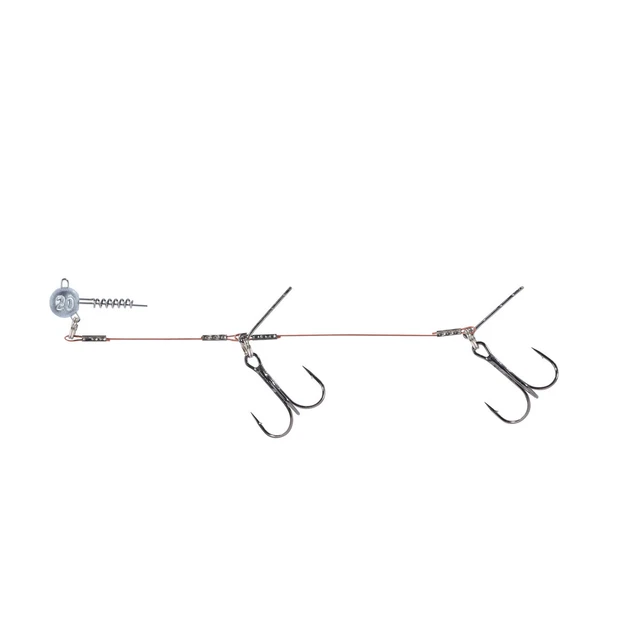 Balzer Gummifisch-System mit Screw Jighead Stinger System mit Jigkopf