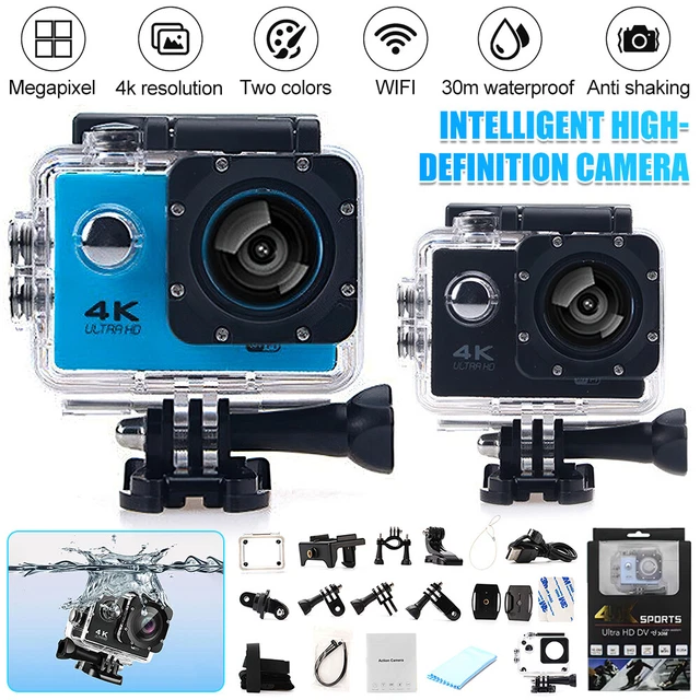 4K 2'' Ultra HD 1080P Sport WiFi 16MP Action Camera DV Video Go Car Cam Pro UK