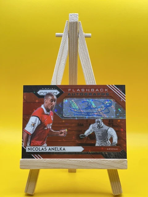 ニコラ アネルカ Panini Prizm 直筆サイン