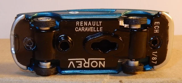 NOREV idem UNIVERSAL HOBBIES UH METAL HO 1/87 RENAULT CARAVELLE BUTAGAZ  1961 3