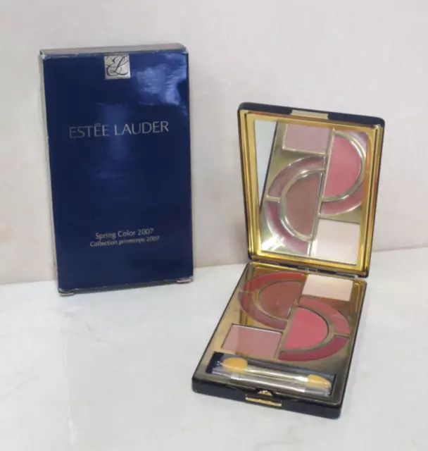 Estee Lauder Travel Exclusive Spring Color Collection Eyeshadow Lipstick Boxed