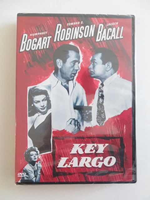 KEY LARGO (DVD) Humphrey Bogart Lauren Bacall 1948 Region 2 £7.99 ...