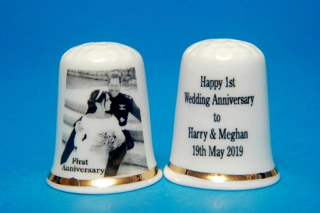 Sich Prince Harry & Meghan Happy 1st Hochzeitstag 19th May 2019 B/37
