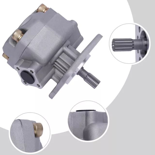 Hydraulic Pump fits Mitsubishi MT250 MT300D Kubota L235 L275 L2402 L2602 L4202
