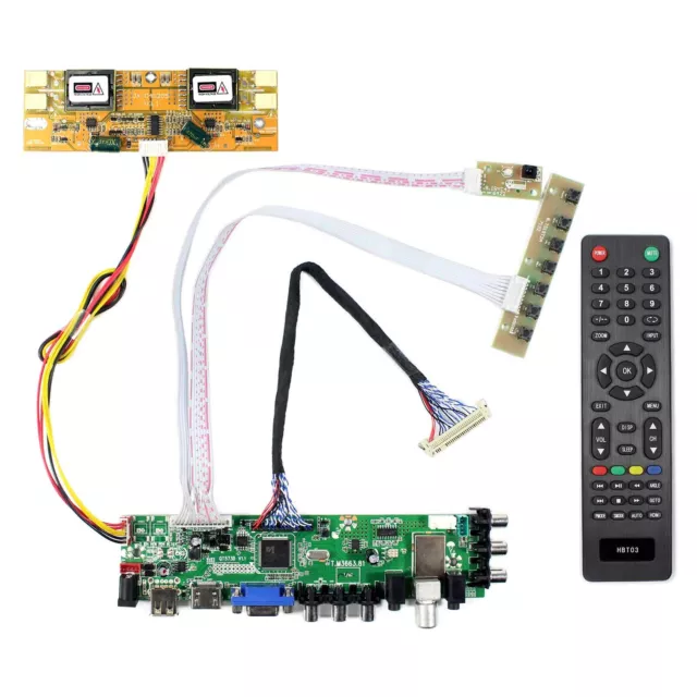 HD MI USB DTV Board For M190PW01 V0 1440x900 LTM190M2-L01 LTM190M2-L33 LCD Panel