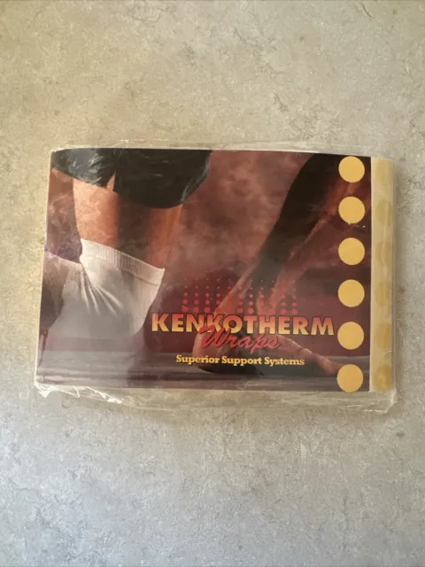 Nikken Kenkotherm Knee Wrap New Sealed Size M Medium 94186 1734