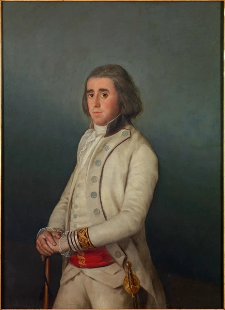 Retrato Valentin Belvis obra de FRANCISCO DE GOYA