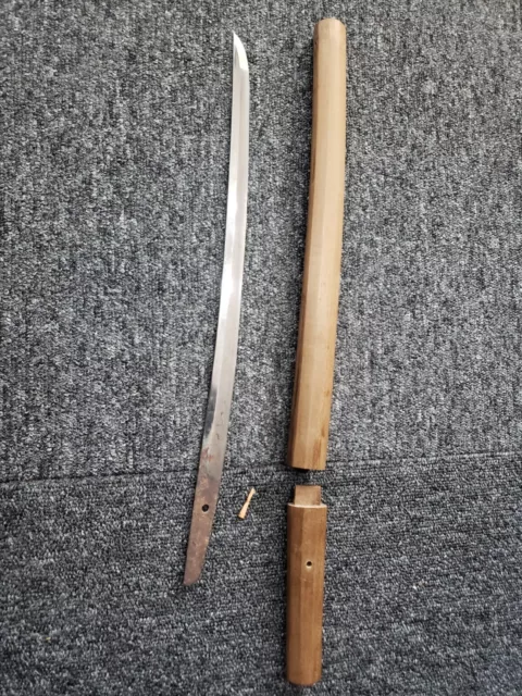 WAKIZASHI Antique Japanese Sword swordsmith naminohira yukiyasu