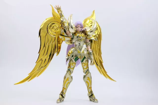 MC Saint Seiya Cloth Myth EX Soul of Gold GOD Cloth Aries Mu metal with object