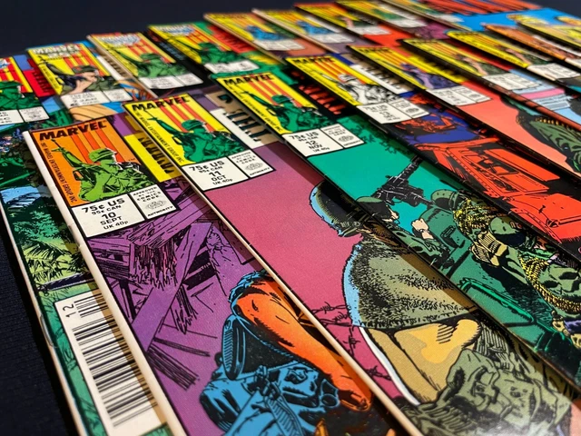 The 'Nam #1-18; Marvel Comics; Michael Golden 4
