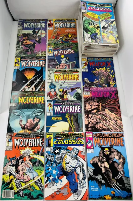 Lot Of 95 Marvel Comics Presents #1-173 Run 1988-1995 Weapon X  Vf /Nm
