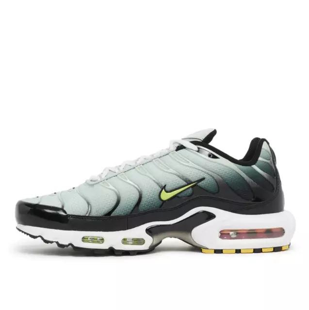 Nike Air Max Plus Zapatillas Hombre Black Bright Verde Cactus Nuevo Casuales