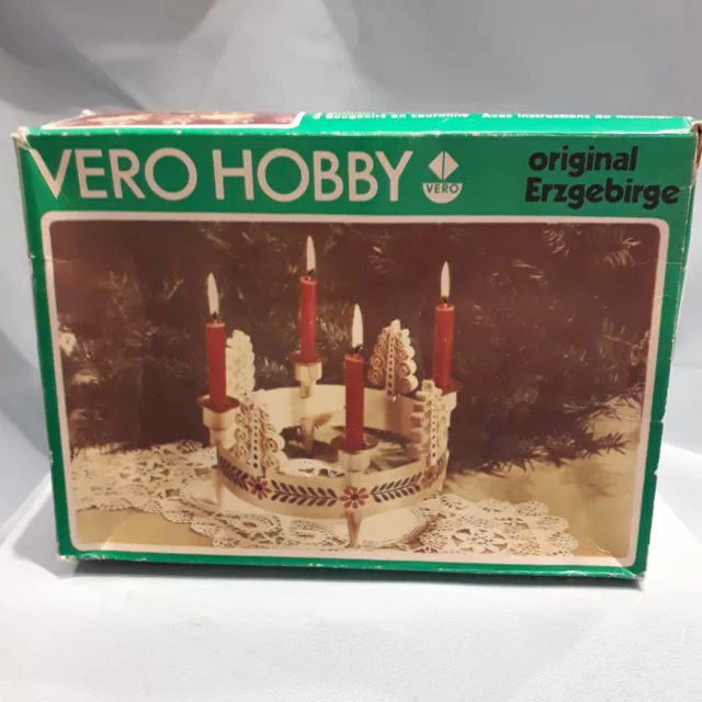 Erzgebirge* Vero Hobby Spanleuchter Zum Selbst Basteln  ( Ddr )