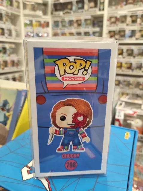 Funko Pop Chucky 798 - CHILD'S Play 3 Special Movies Originelle Vinyl + 3