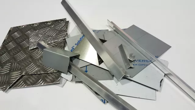 metal offcuts per kg - Aluminium, Stainless, Chequer, Angle - Scrap- Landrover