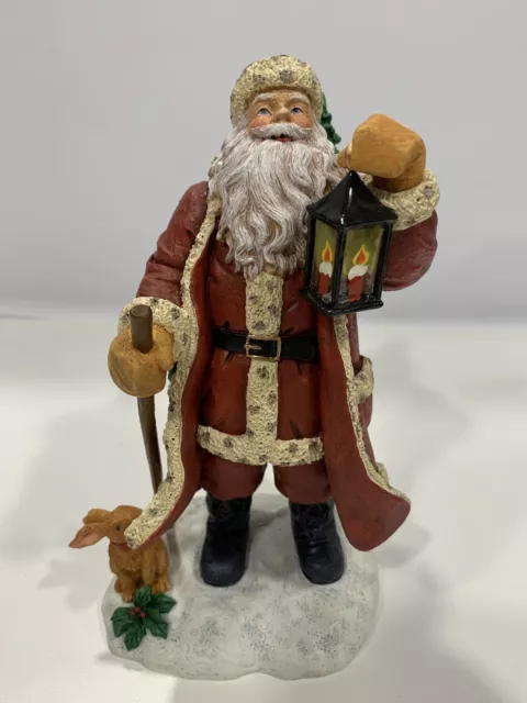 Lang & Wise Classic Santa Claus "Proud Santa" Figurine Artwork By Susan Winget