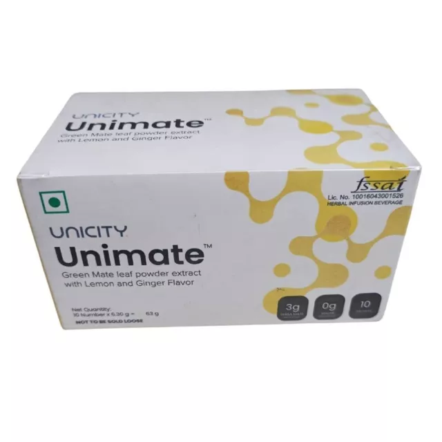 2X Unicity Unimate Green Mate Extrait de poudre de feuille et 1X Unicity... 3