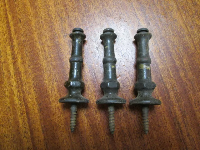 vintage door stoppers, set of three, matching, from 1920s, 1930s, 1940s